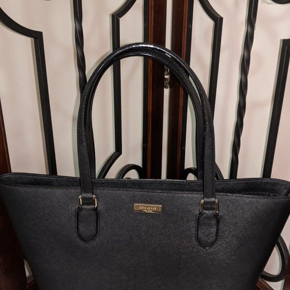 Kate Spade Small Laurel Way Leather Black NW - Picture 7 of 8